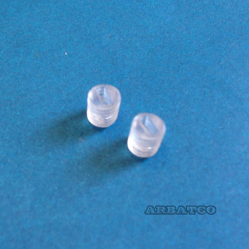 nylon grub screw, plastic headless screw